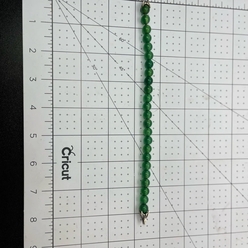 David Yurman Green Onyx Spiritual bead bracelet 8mm - Picture 5 of 5